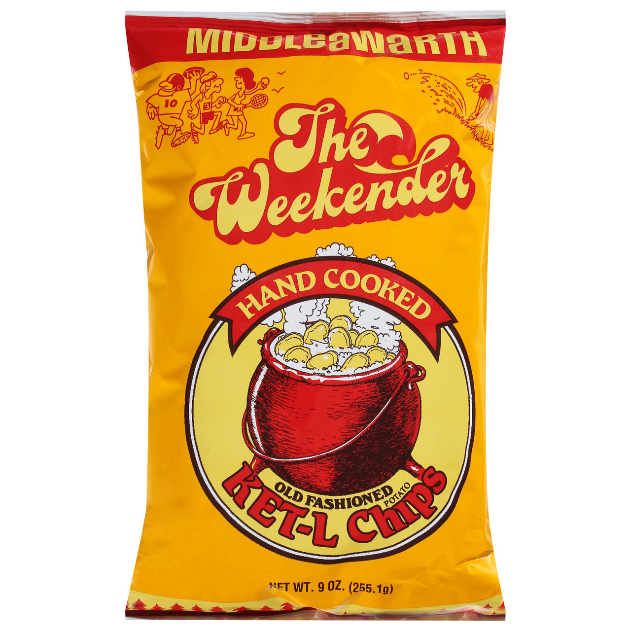 Middleswarth The Weekender Potato Chips, Ket-L, Hand Cooked, Old ...