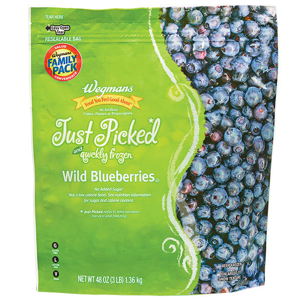 Wegmans Frozen Wild Blueberry Blend, FAMILY PACK | Wegmans