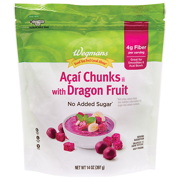 Wegmans Frozen Acai Chunks with Dragon Fruit | Wegmans
