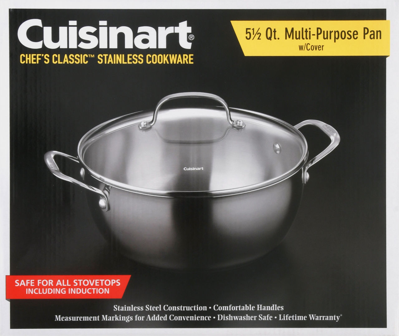 Cuisinart Multi-Purpose Pan with Cover, 5-1/2 Quart | Wegmans