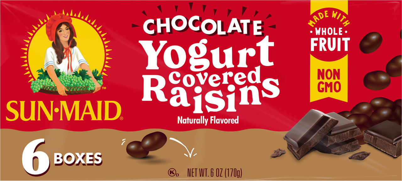 Sun-Maid Chocolate Yogurt Covered Raisins | Wegmans