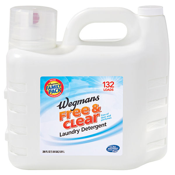 Wegmans Free & Clear Liquid Laundry Detergent, FAMILY PACK | Wegmans