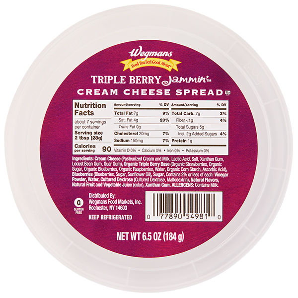 Wegmans Triple Berry Jammin' Cream Cheese Spread | Wegmans