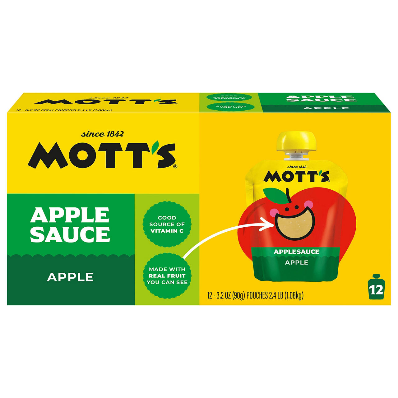 Wegmans Cinnamon Applesauce Pouches, 4 COUNT | Wegmans