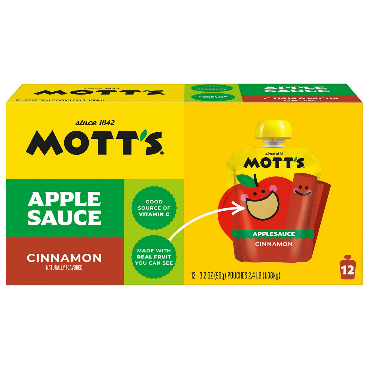クミコページ Wegmans Peach Applesauce Pouches, 4 COUNT | Wegmans