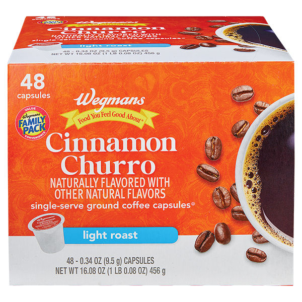 Wegmans Cinnamon Churro Coffee Capsules, FAMILY PACK | Wegmans