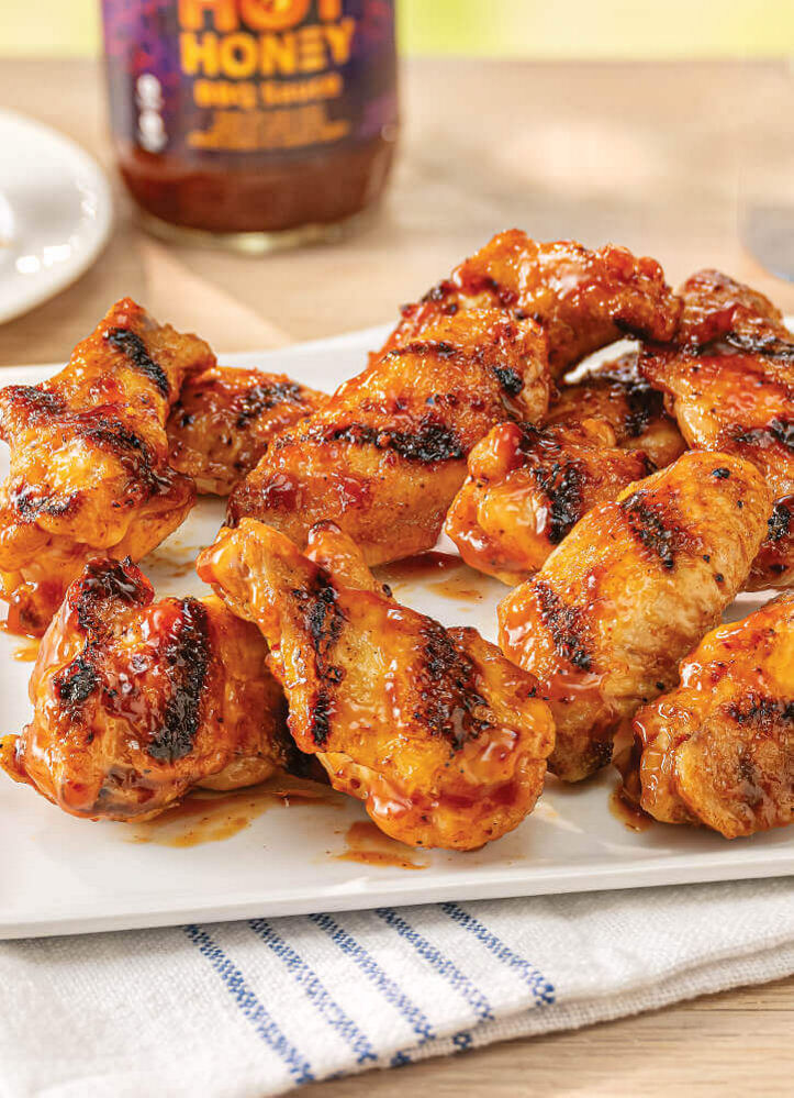 Hot honey wings