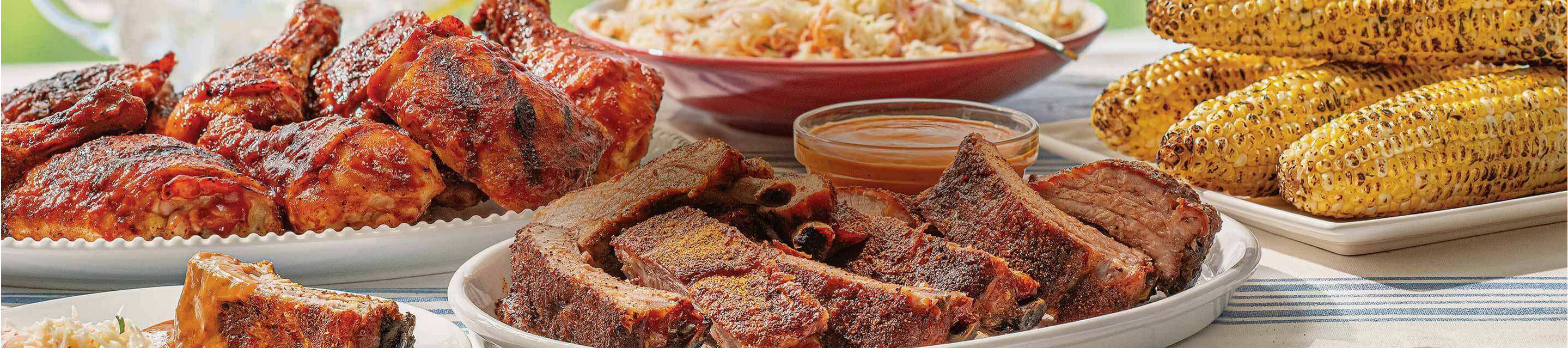 Summer grilling meal