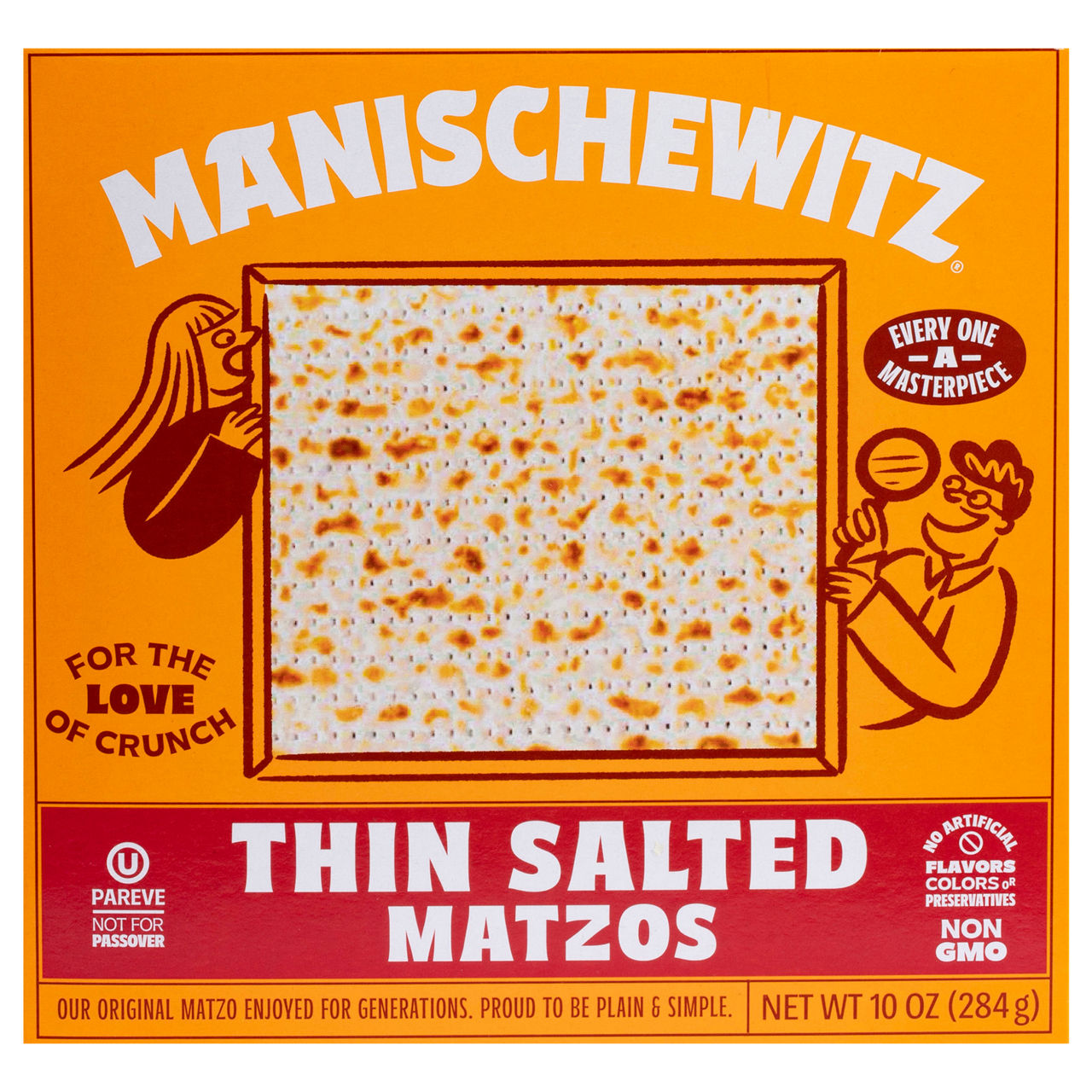 よしまる子 Manischewitz Matzos, Thin Salted | Wegmans