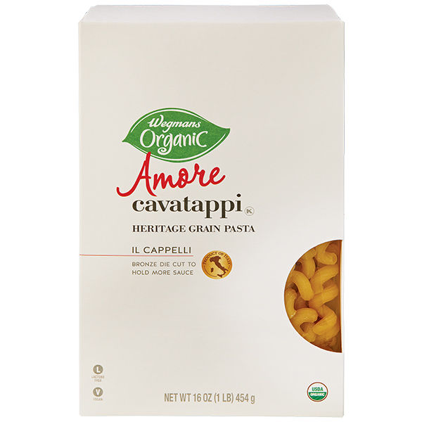 Wegmans Organic Amore Matt Penne Ritorte Heritage Grain Pasta
