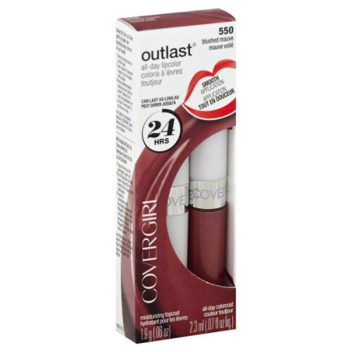 CoverGirl Outlast Lipcolor, All-Day, Blushed Mauve 550 | Wegmans