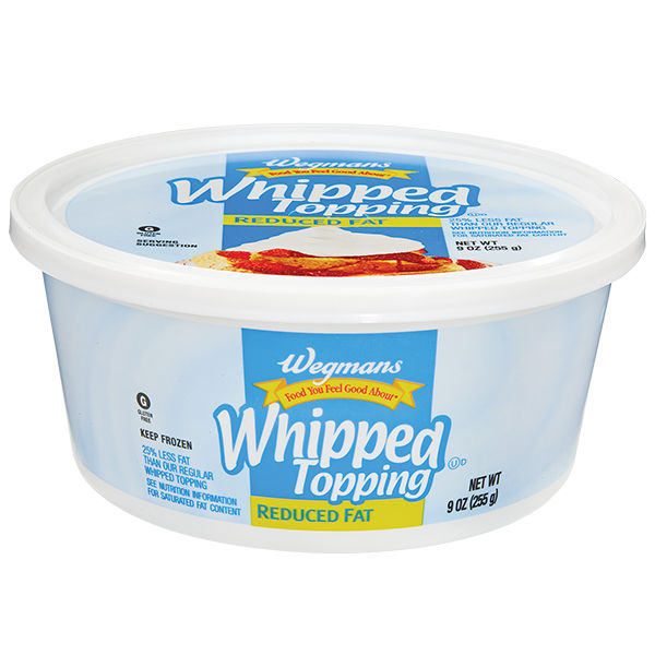 Wegmans Reduced Fat Whipped Topping | Wegmans