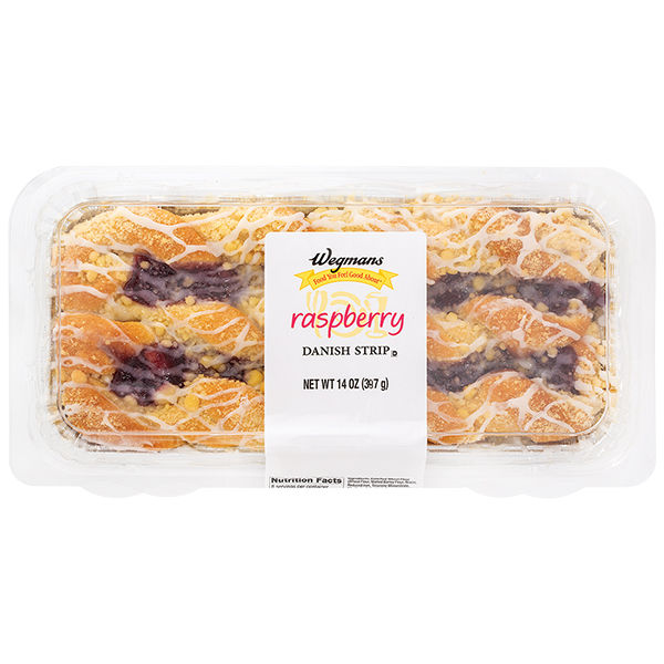 Wegmans Raspberry Danish Strip | Wegmans