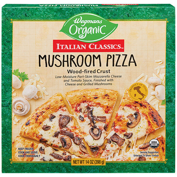 Wegmans Organic Italian Classics Mushroom pizza | Wegmans