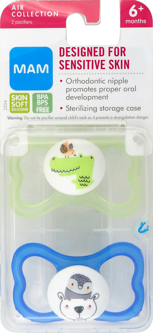 MAM Pacifiers, Air Collection, 6+ Months | Wegmans