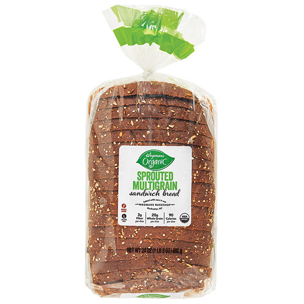 Wegmans Organic Sprouted Multigrain Bread | Wegmans