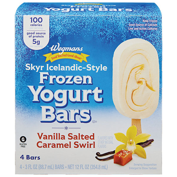 Wegmans Skyr Yogurt Frozen Novelty Mint Chocolate Cookie | Wegmans