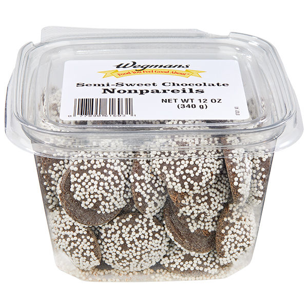 Wegmans FYFGA Semi-Sweet Dark Chocolate Nonpareils | Wegmans
