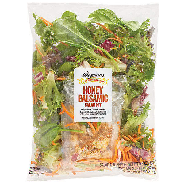 Wegmans Honey Balsamic Salad Kit | Wegmans