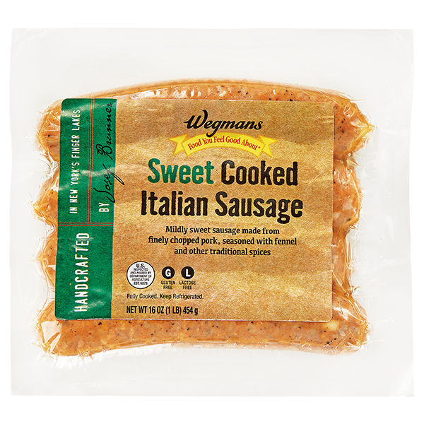 Wegmans Sweet Cooked Italian Sausage | Wegmans