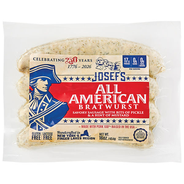 Josef's Artisan Meats All American Bratwurst Sausage | Wegmans