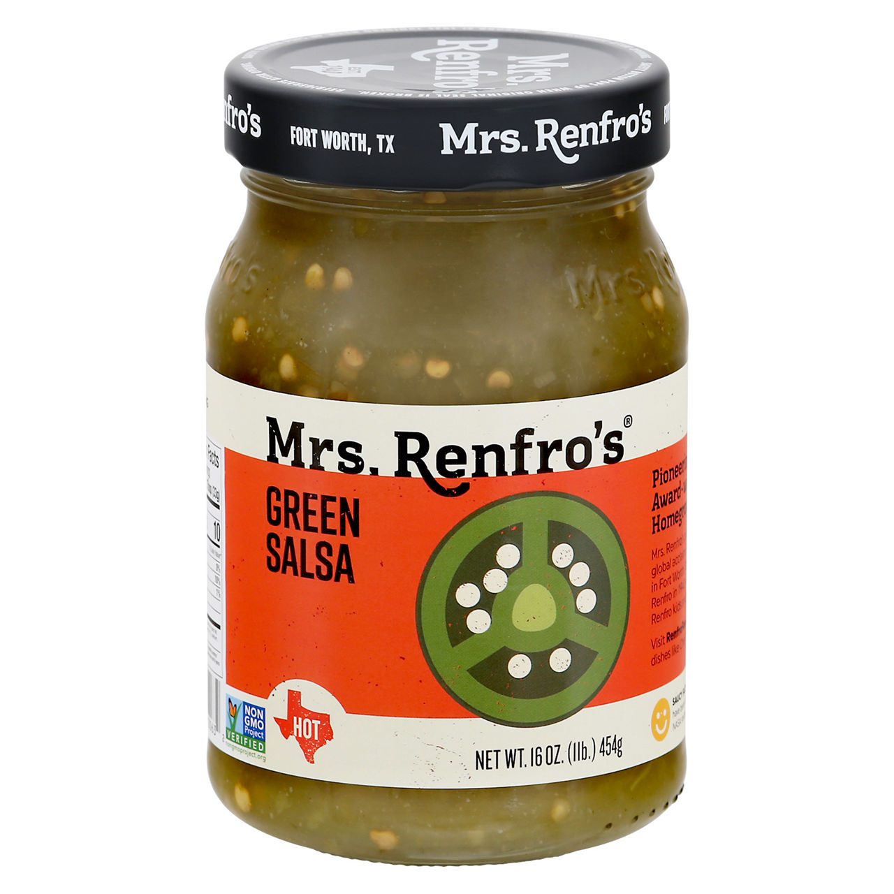 Mrs. Renfro's Salsa, Green, Hot | Wegmans
