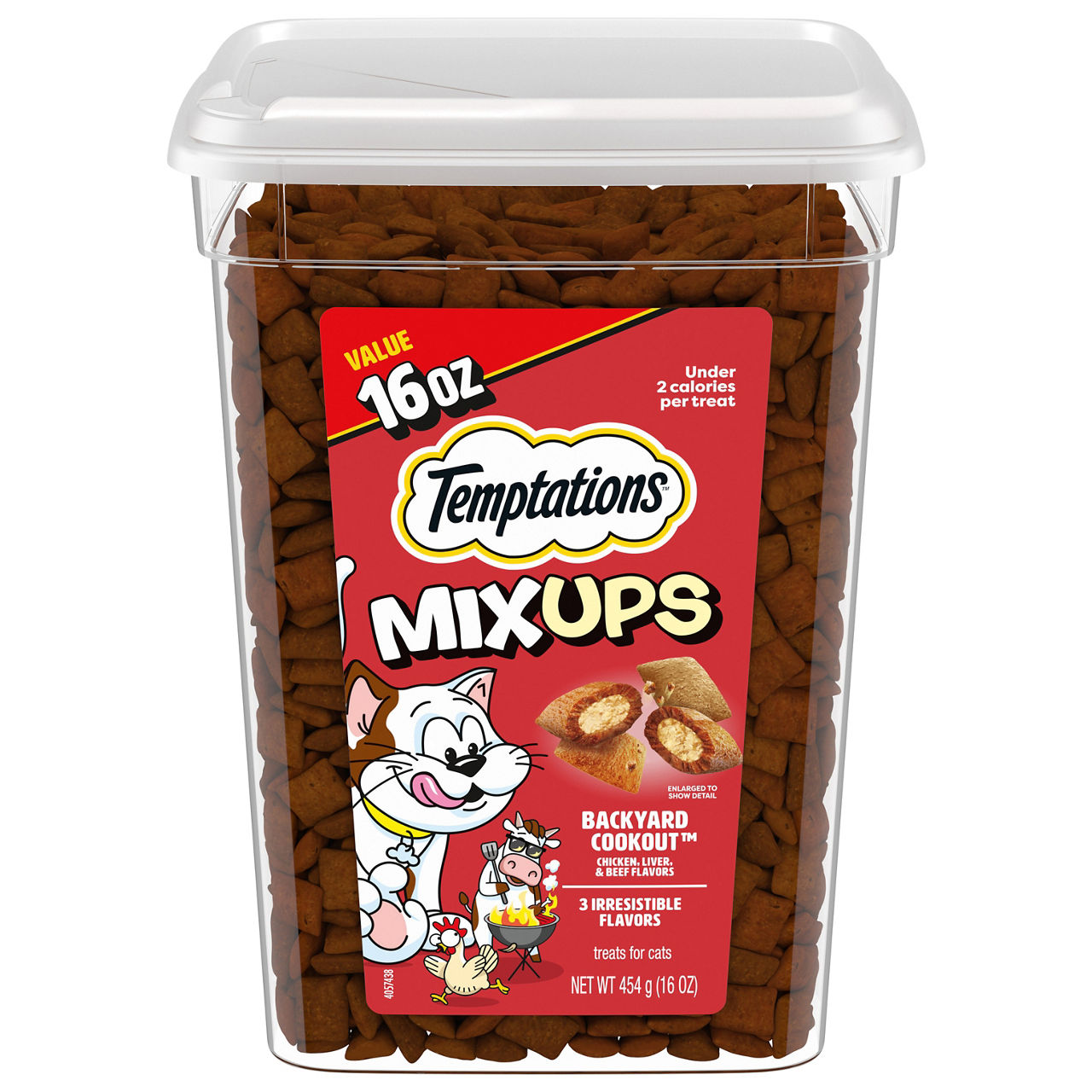 108 Earthly Temptations 村上隆 ED300 Temptations MixUps Backyard Cookout Treats for Cats | Wegmans