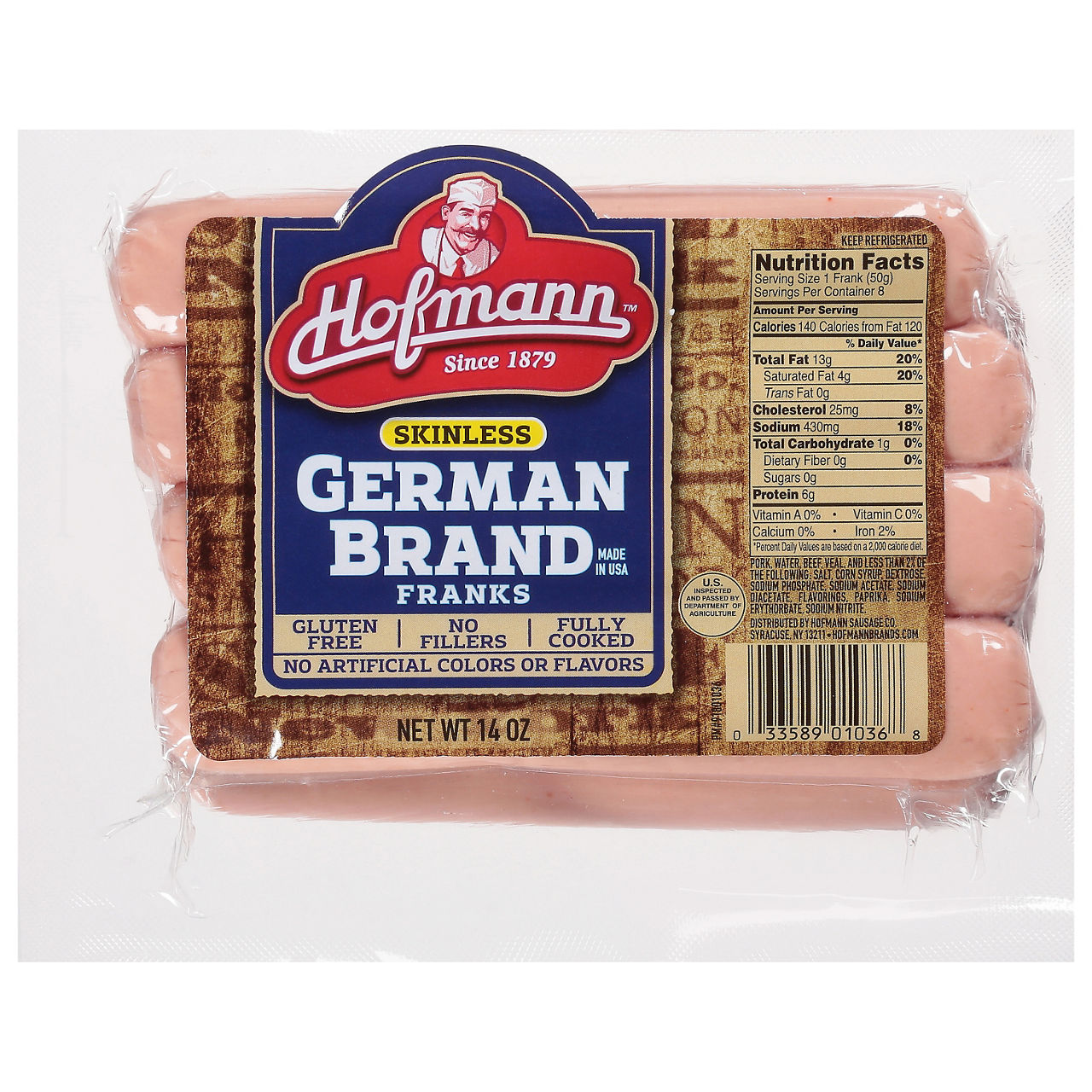 Hofmann Franks, German Brand, Skinless | Wegmans