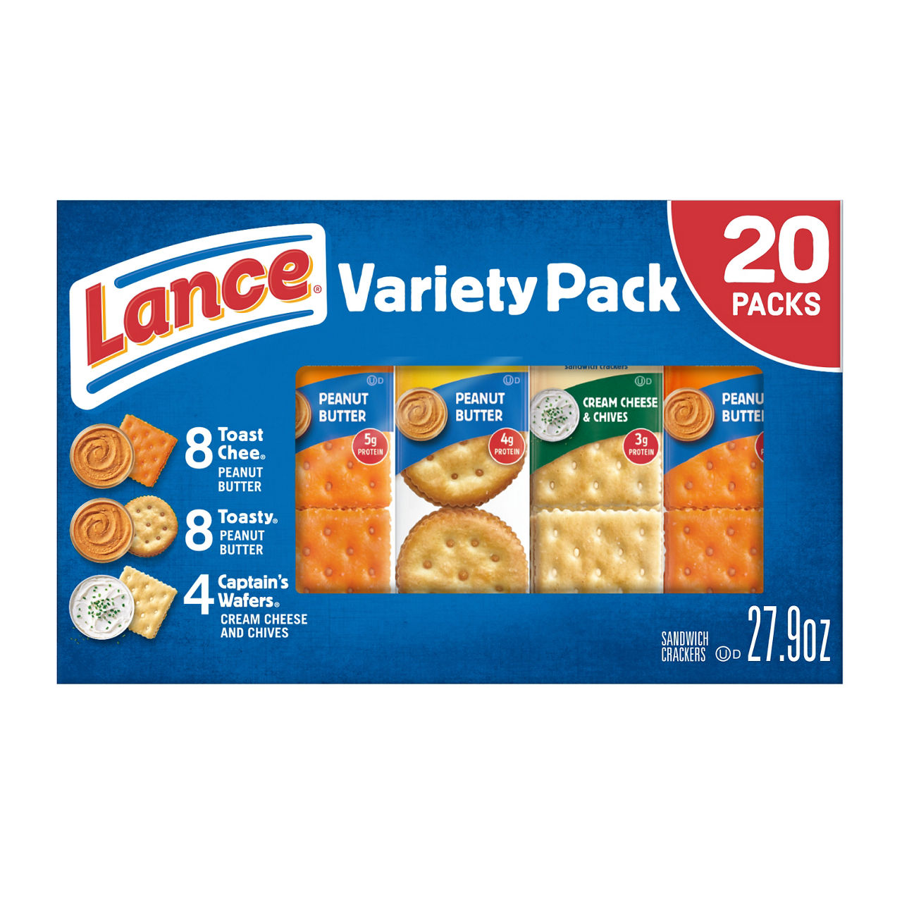 Lance ToastChee/Toasty/Captain's Wafers Assorted | Wegmans