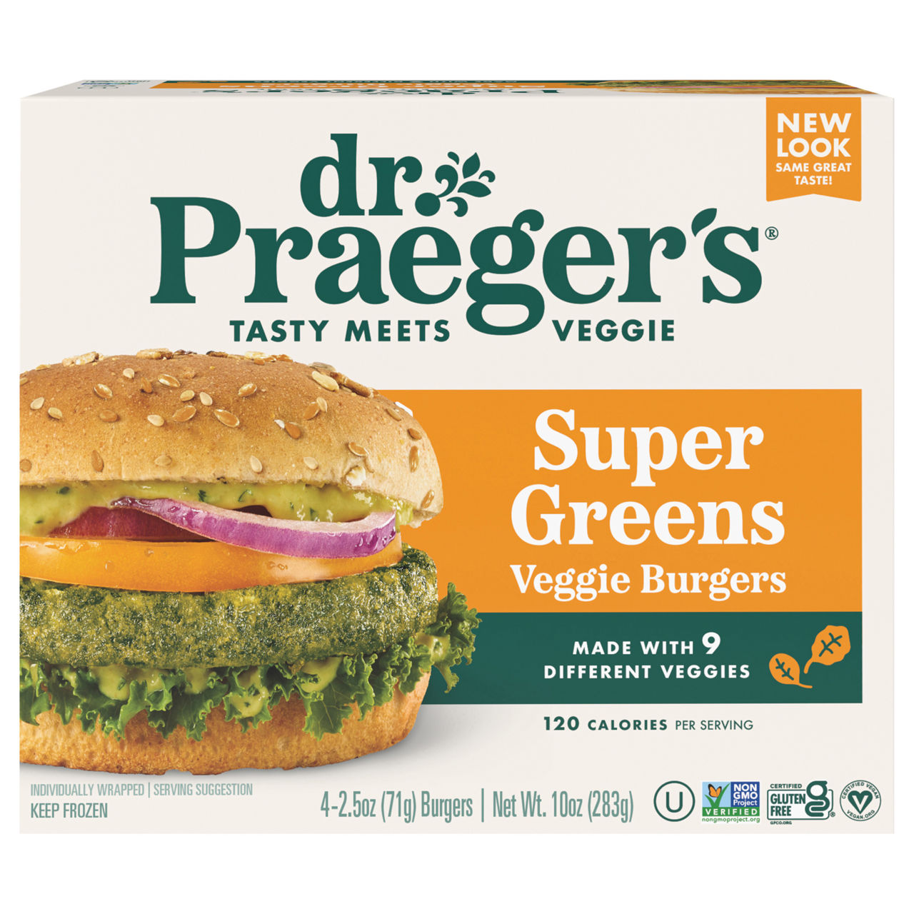 Dr. Praeger's Super Greens Veggie Burgers | Wegmans
