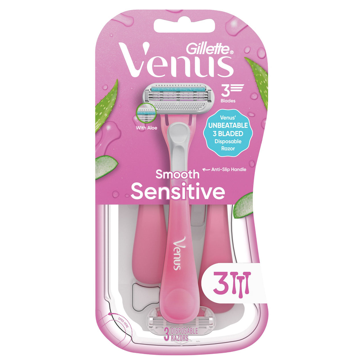 Venus Sensitive Women's Disposable Razor | Wegmans
