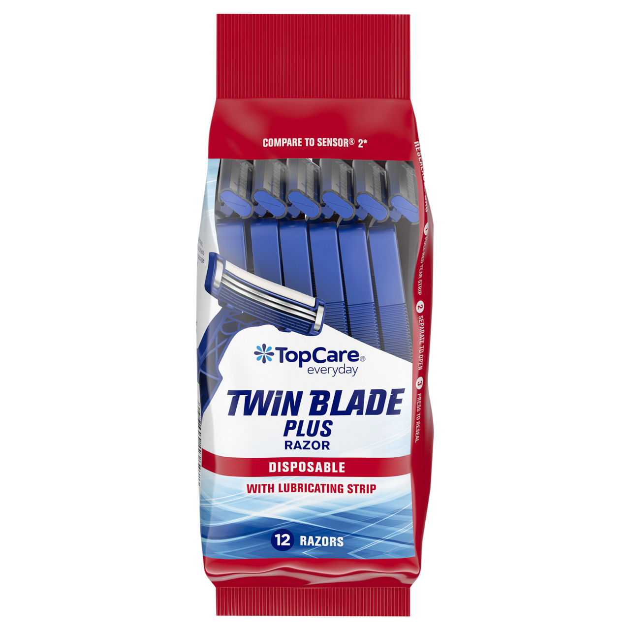 TopCare Everyday Disposable Celestial Bleu Razor | Wegmans