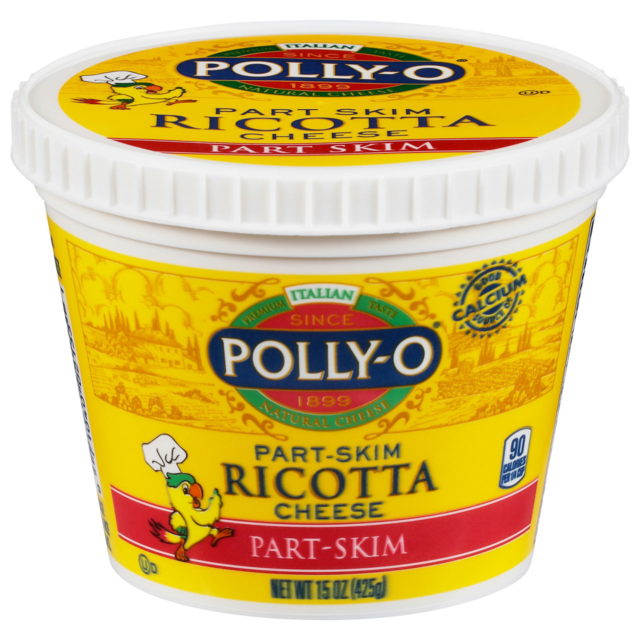 Polly-O Part-Skim Ricotta Cheese, 15oz Tub | Wegmans
