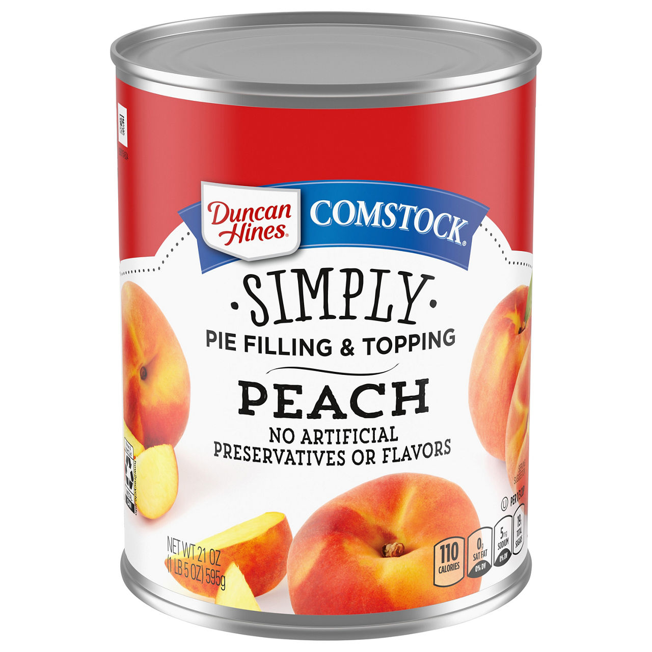 Duncan Hines Comstock Pie Filling & Topping, Premium