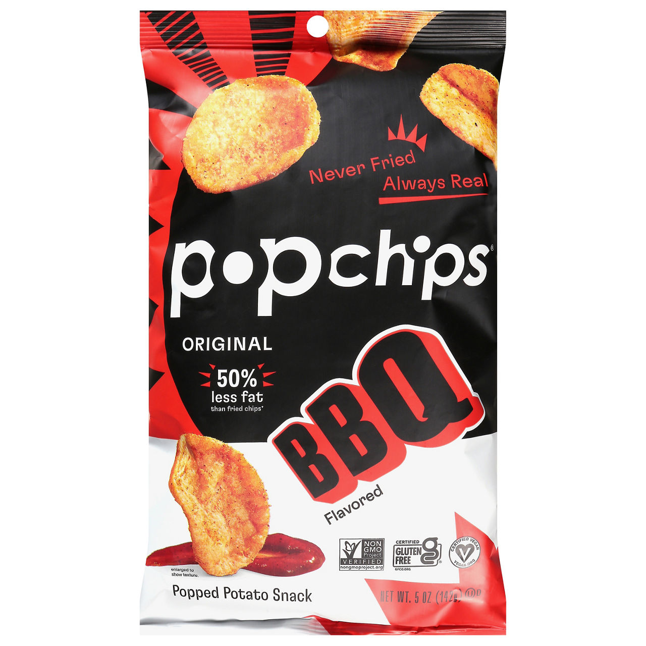 Popchips Original Popped BBQ Flavored Potato Snack | Wegmans