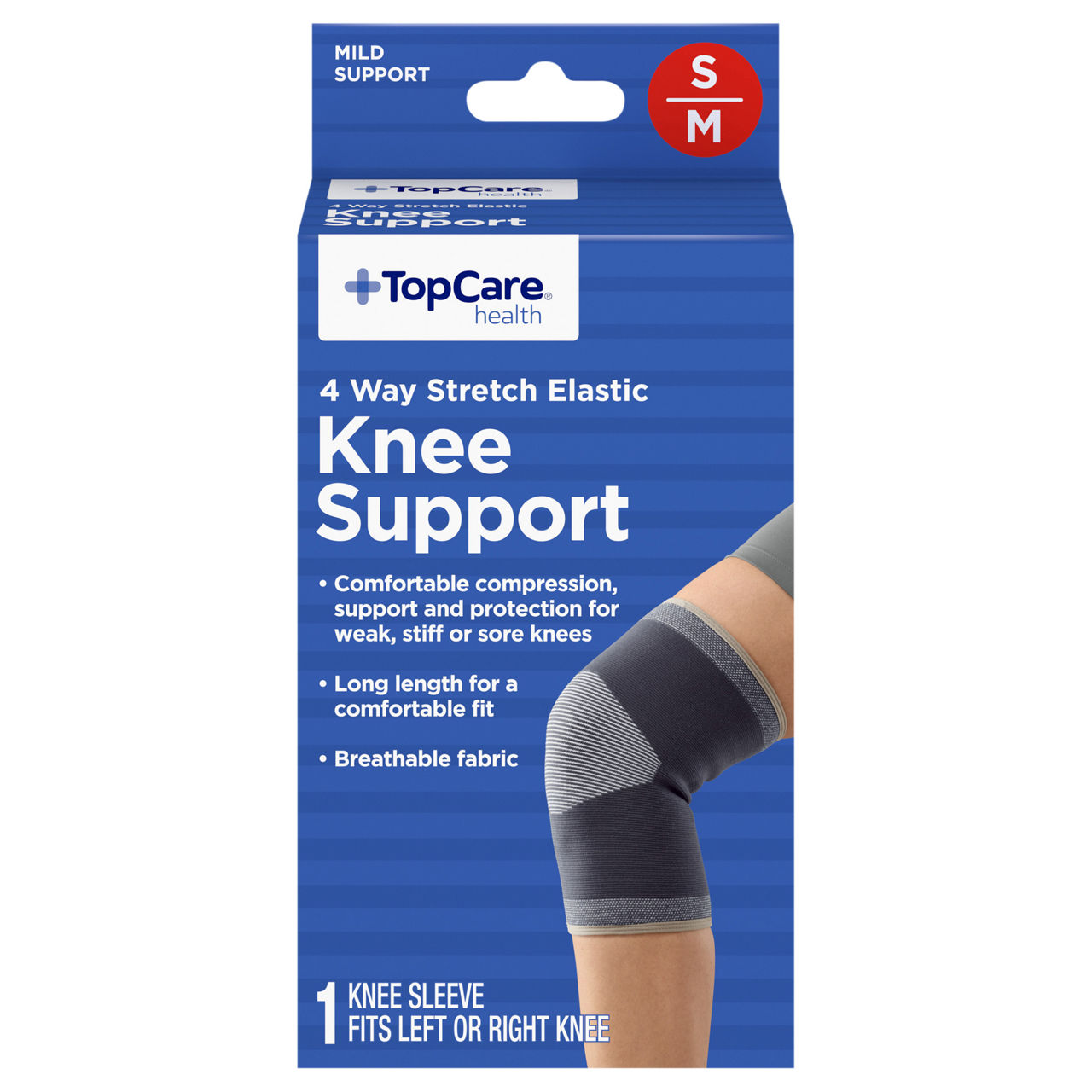 TopCare Health 4 Way Stretch Elastic S/M Knee Support | Wegmans