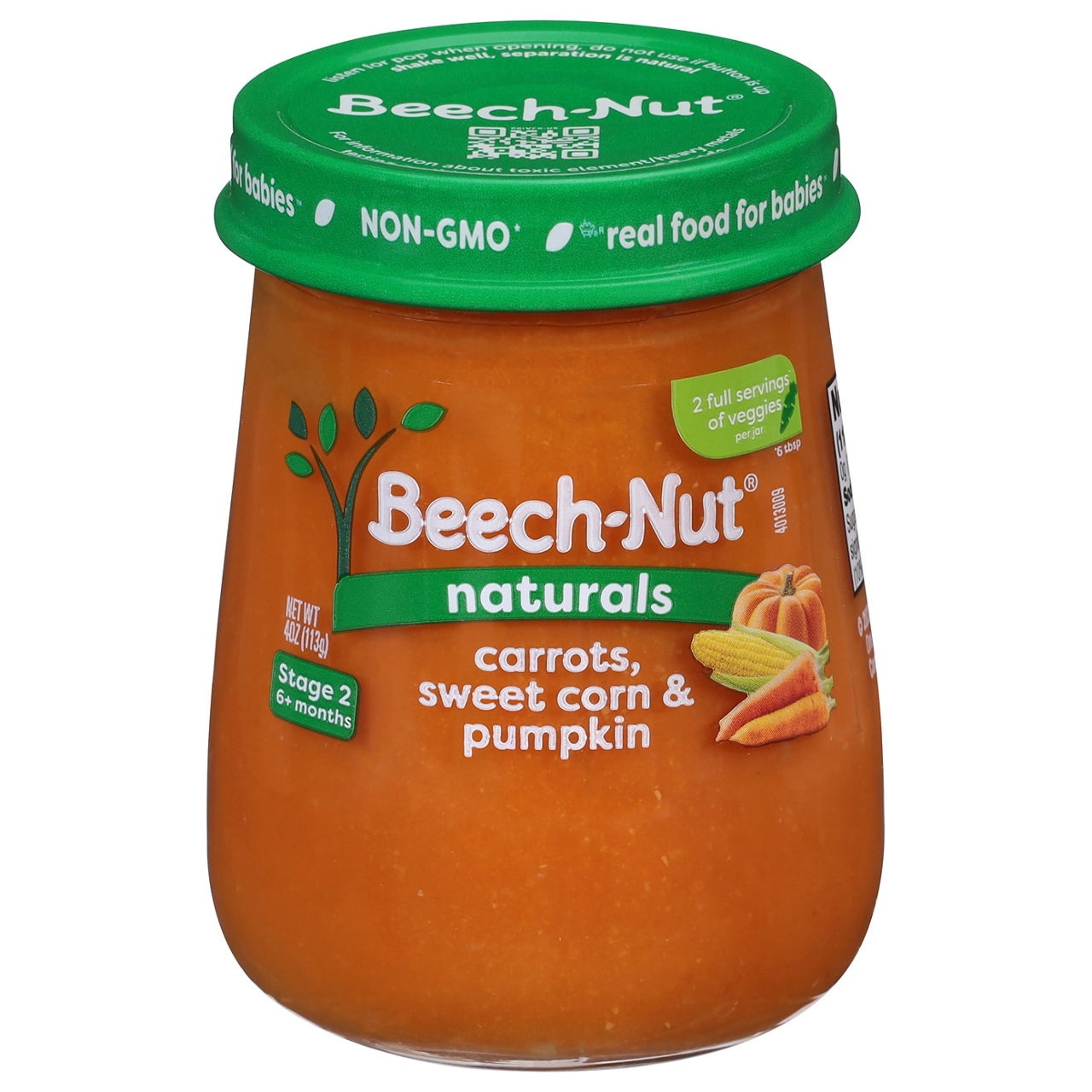 Beech-Nut Organics Stage 2 (6+ Months) Mango & Carrot | Wegmans