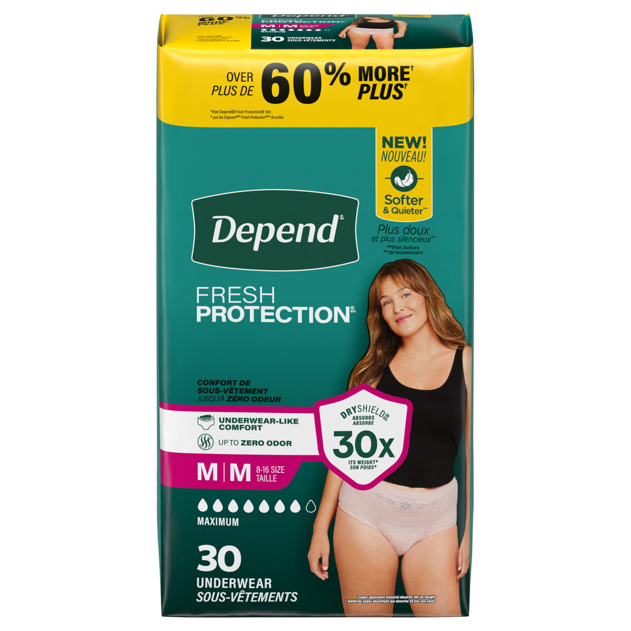 Prevail Incontinence Underwear for Men Maximum Absorbency, Small