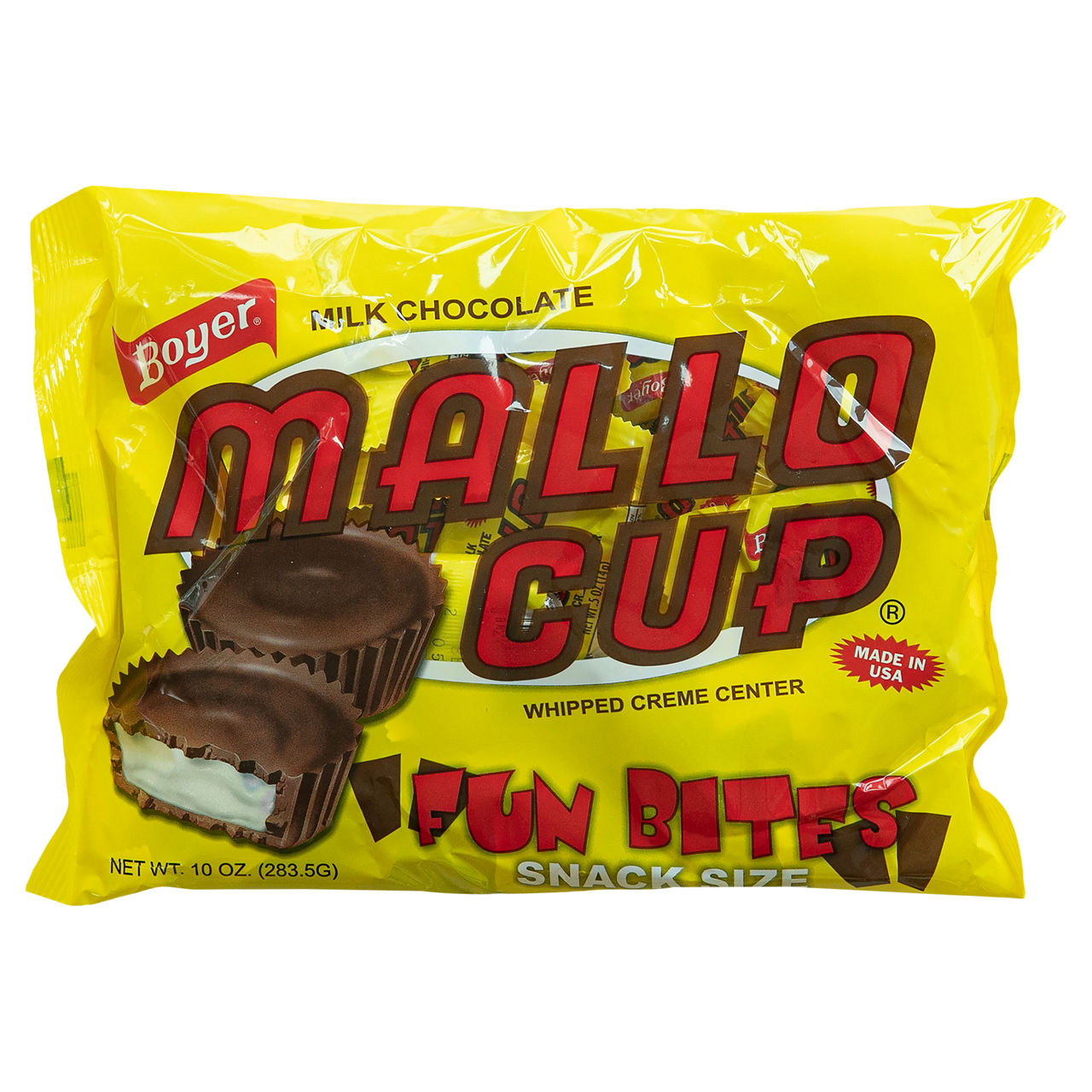 Boyer Mallo Cup, Milk Chocolate, Fun Bites, Snack Size | Wegmans