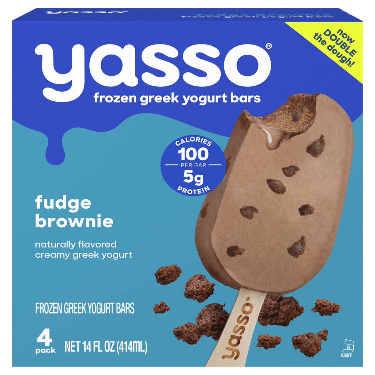 Yasso Yogurt Bars, Sea Salt Caramel, Greek | Wegmans