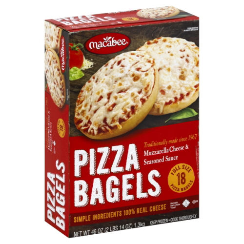Macabee Pizza Bagels, Mozzarella Cheese & Seasoned Sauce | Wegmans