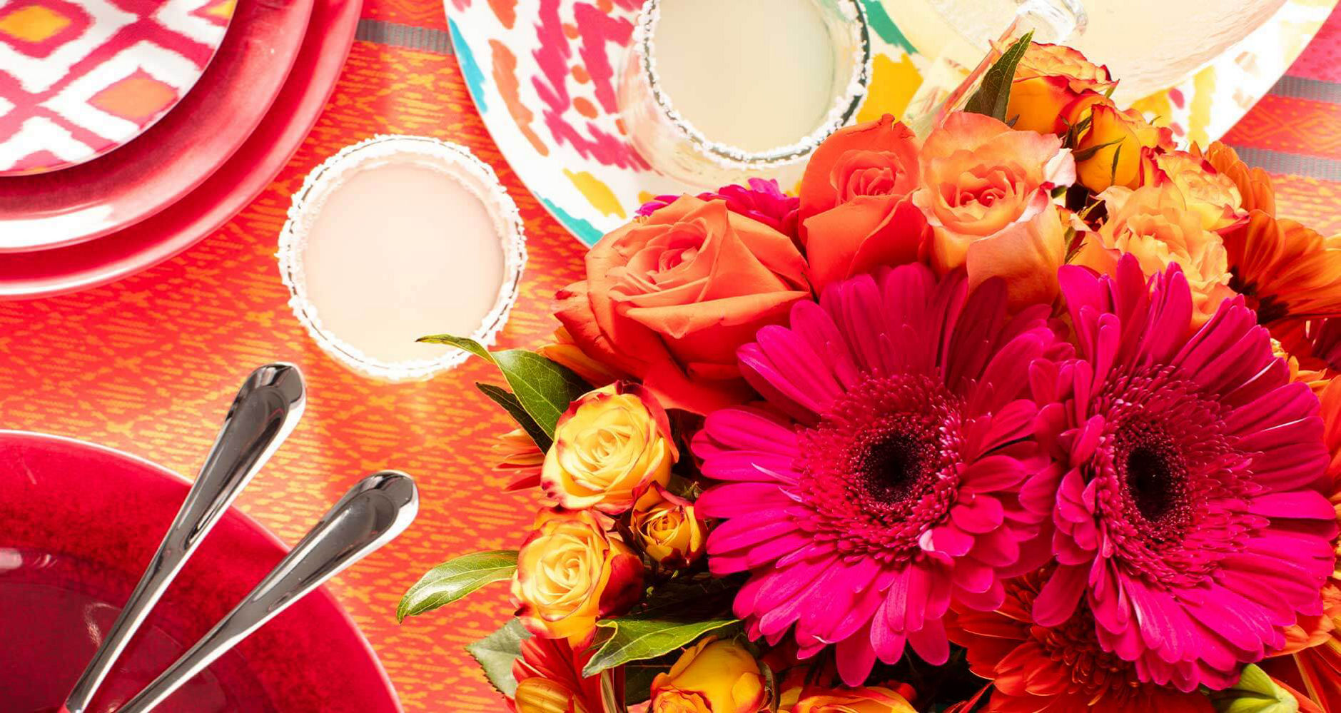 Summer tableware