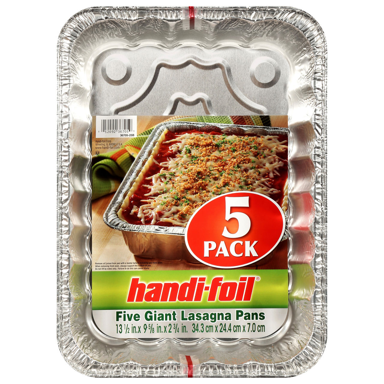 Handi-Foil Giant Lasagna Pans | Wegmans