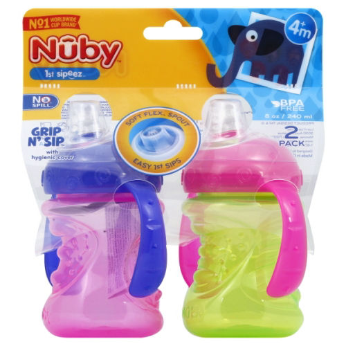 Nuby Sipeez, 1st, 8 Ounces, 4+ Months, 2 Pack | Wegmans