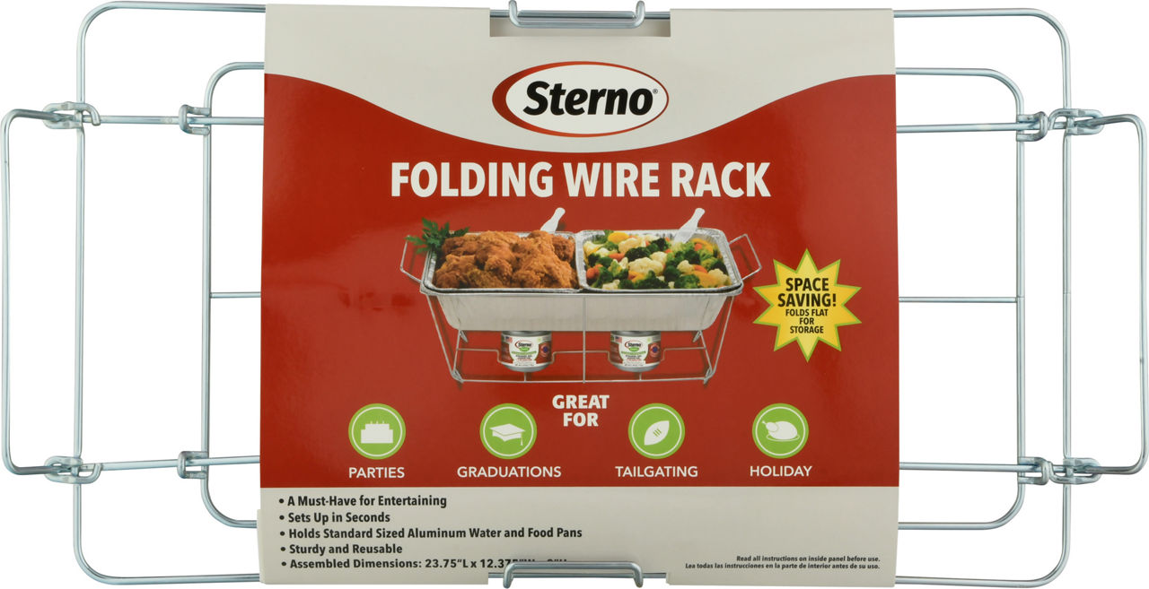 Sterno Wire Rack, Folding | Wegmans