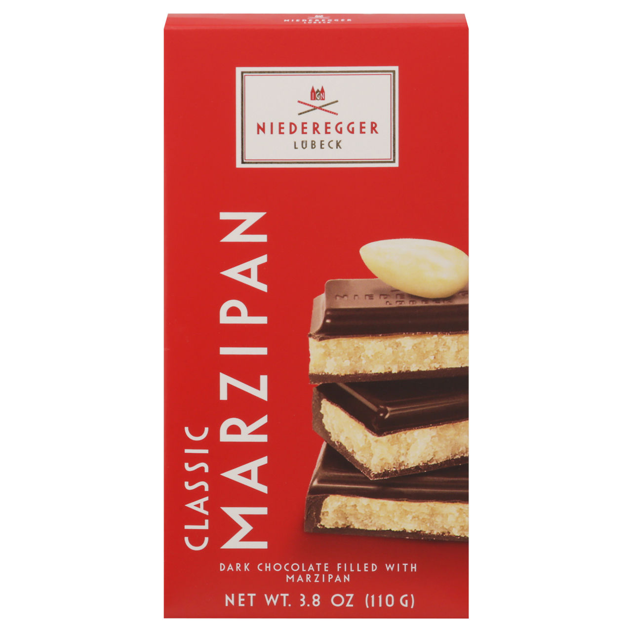 Niederegger Dark Chocolate, Classic, Marzipan | Wegmans