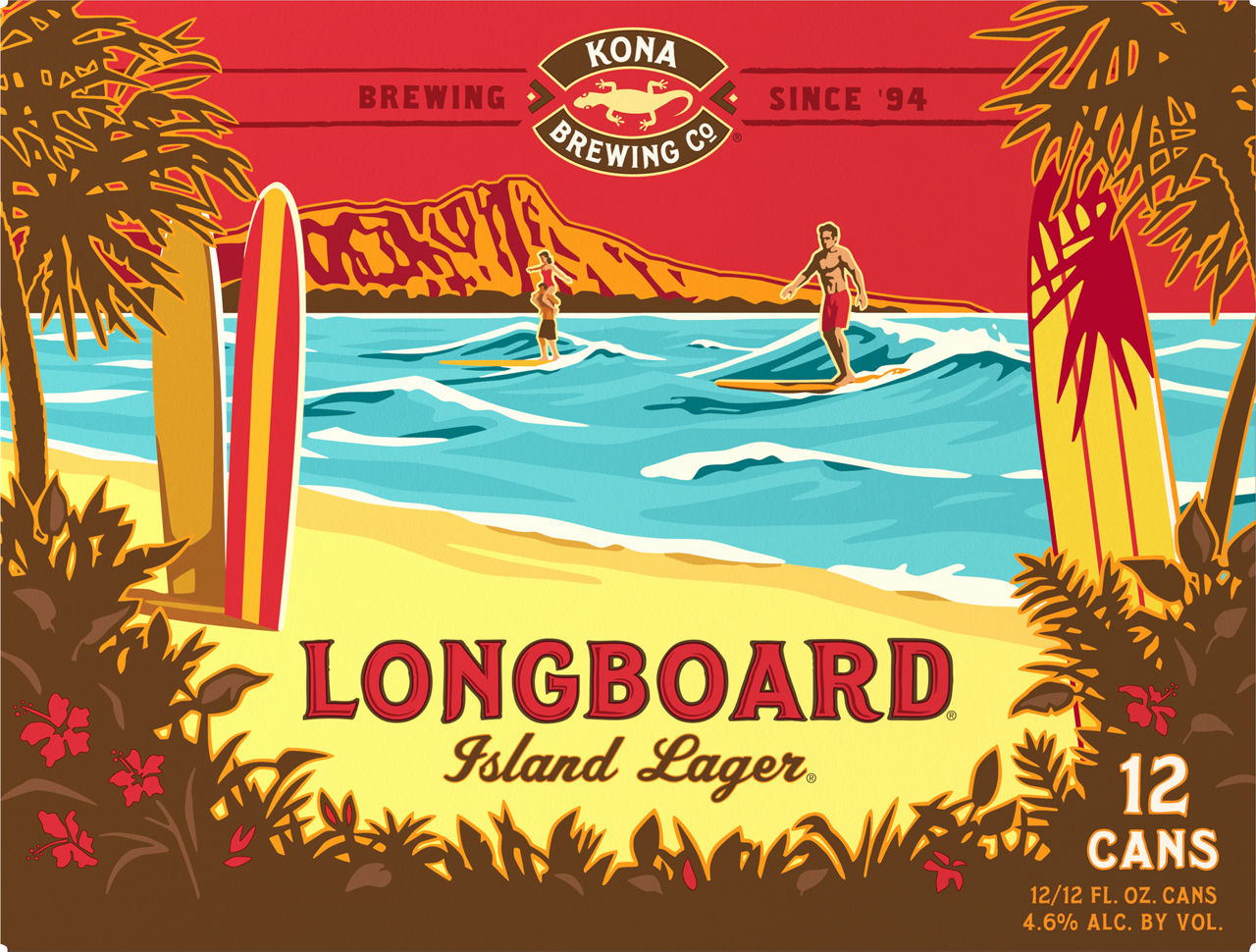 Kona Brewing Co Longboard 12/12 oz cans | Wegmans