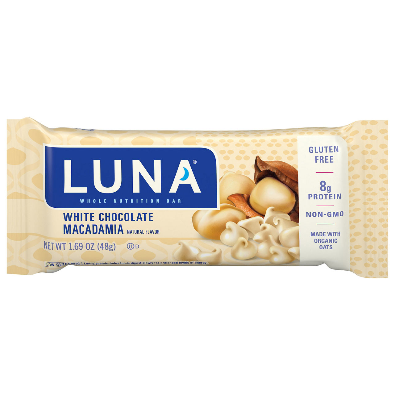 LUNA Nutrition Bar, White Chocolate Macadamia | Wegmans