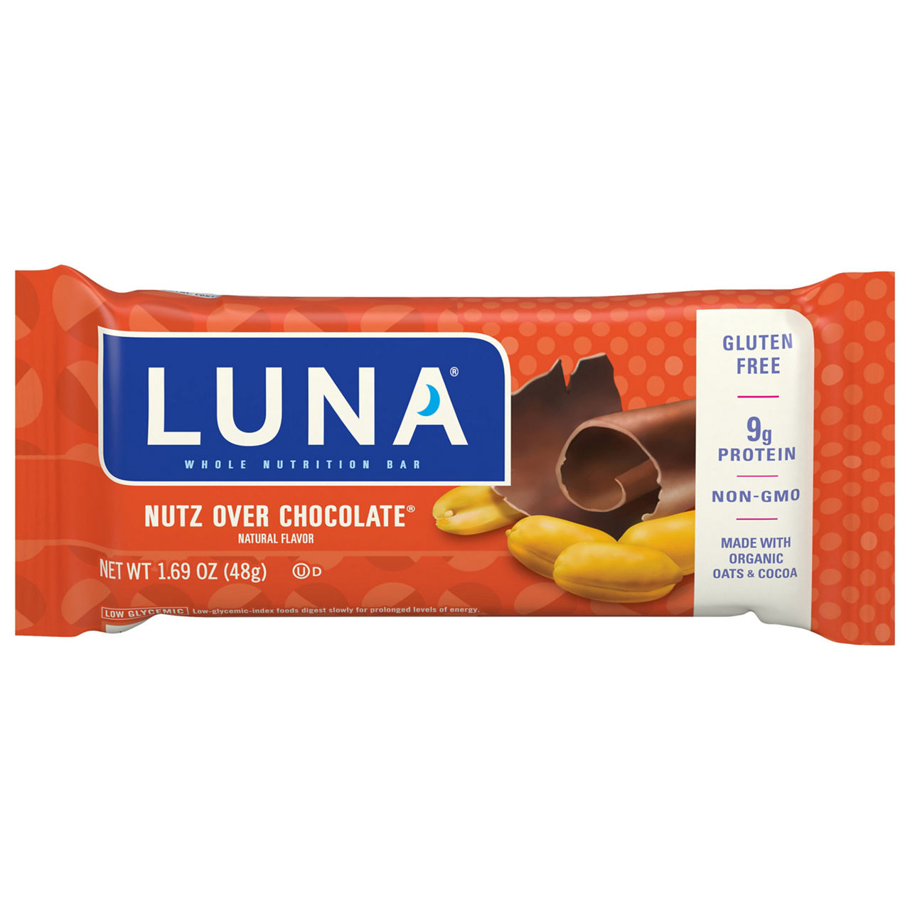 Luna LUNA Nutrition Bar, Nutz Over Chocolate | Wegmans