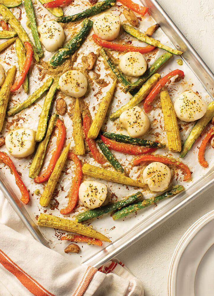 Sheet pan meal